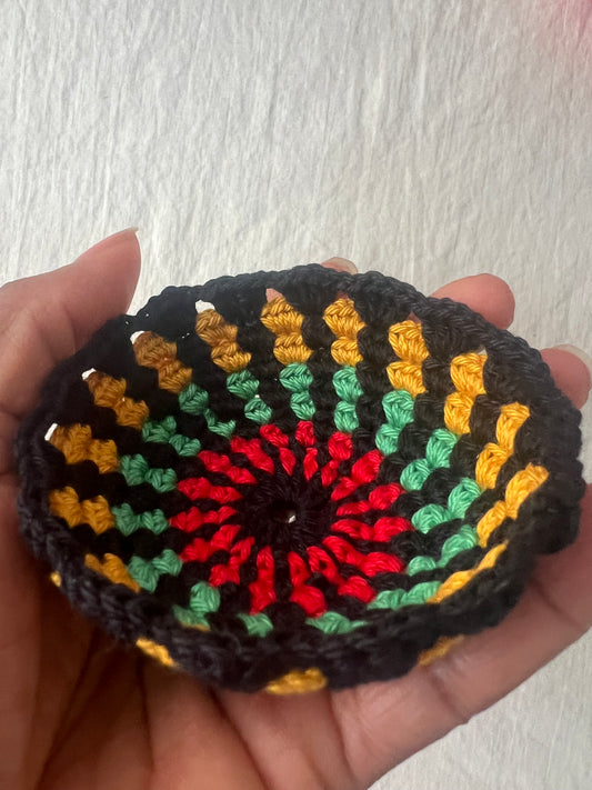 Pan African Heritage Mini Crochet Bowl