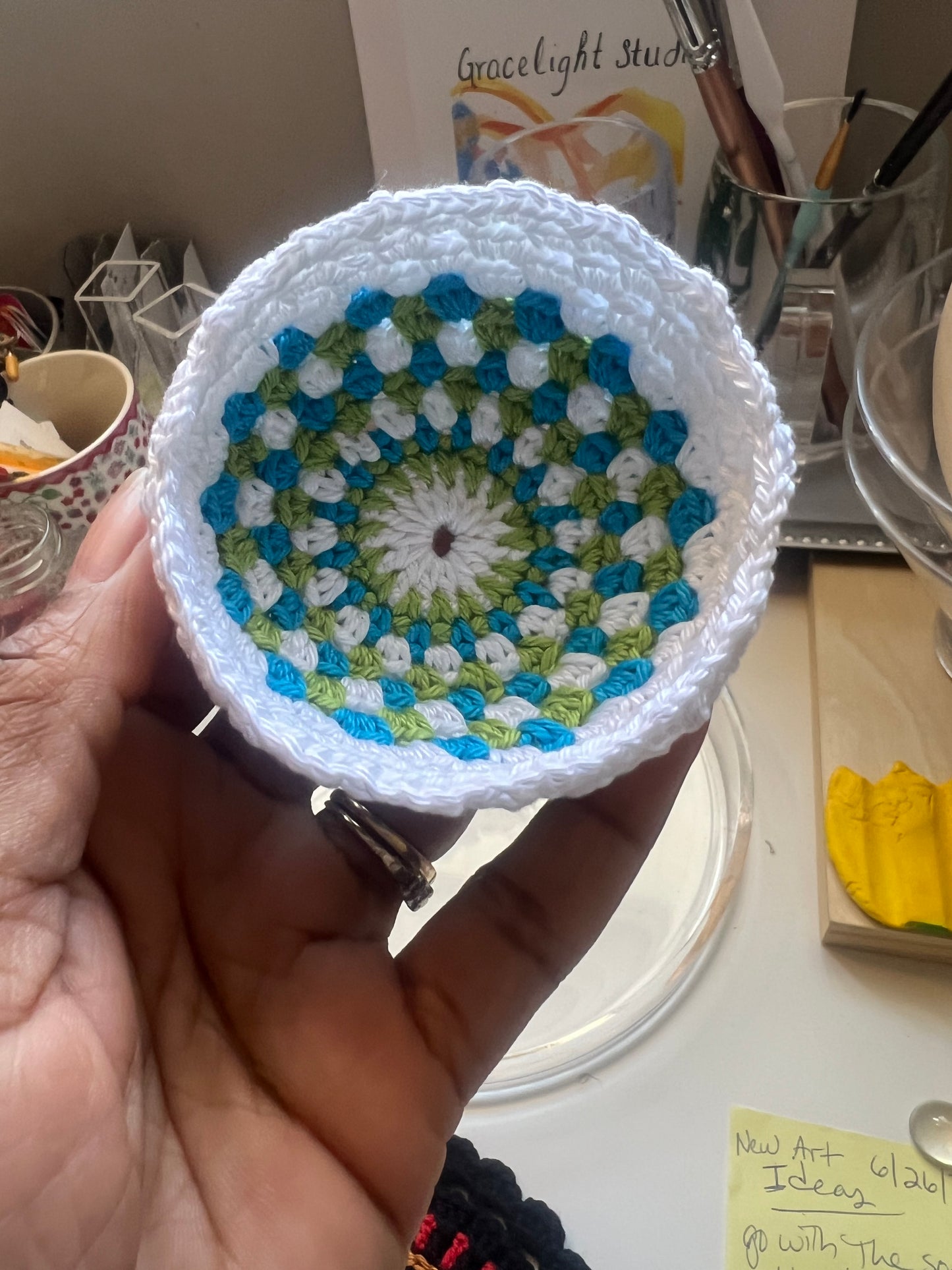 Lovely Crochet Bowl, Mini
