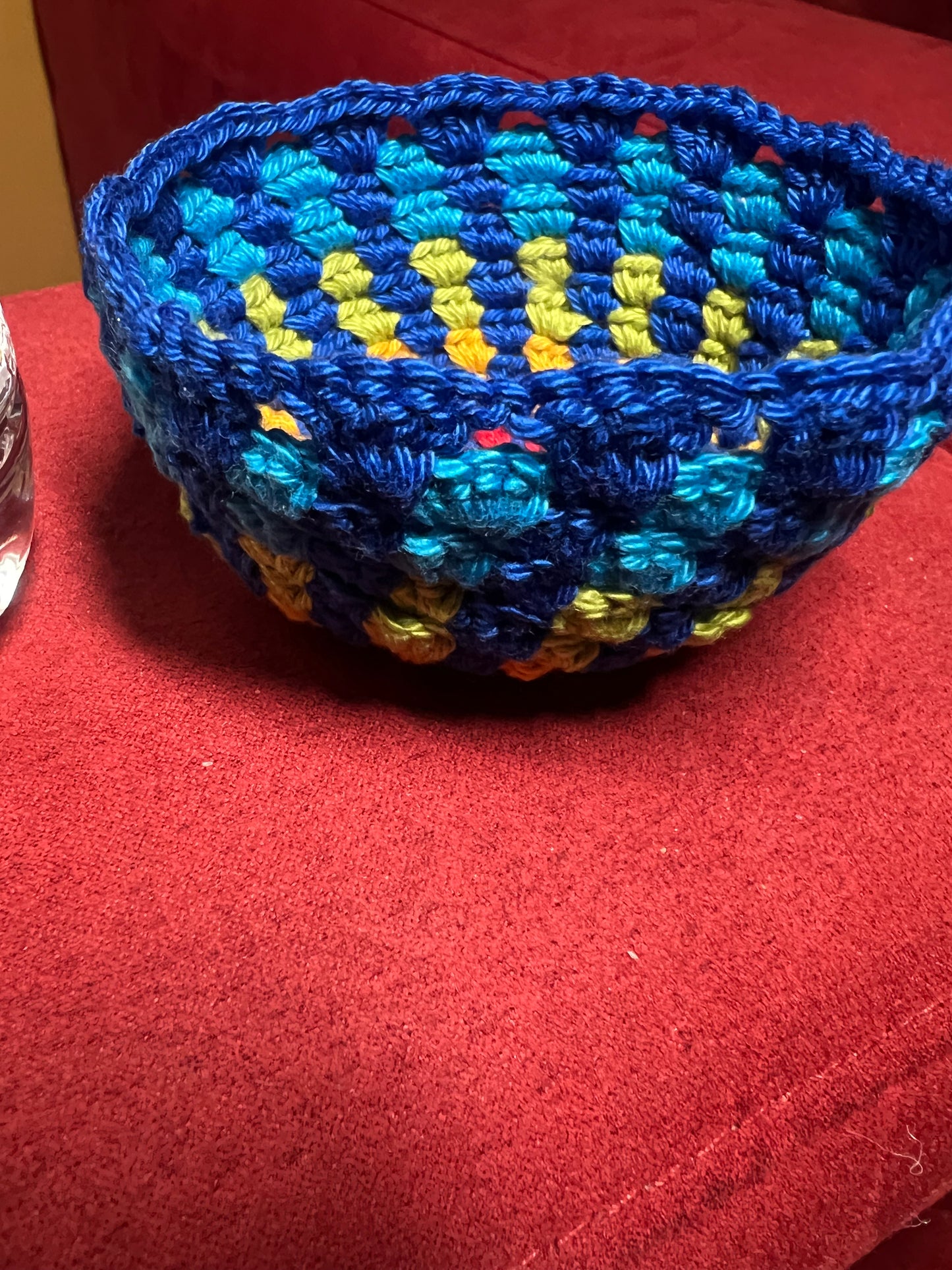 Crochet Bowl, Small Size