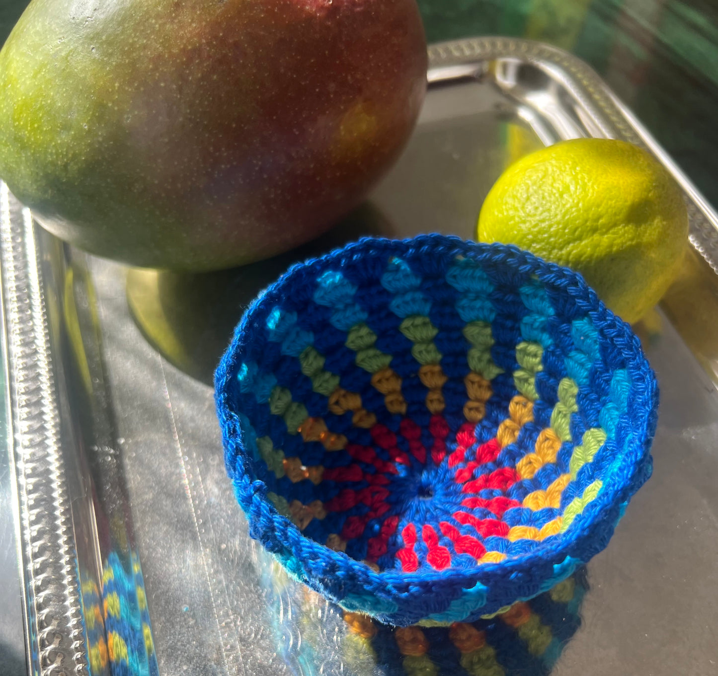 Crochet Bowl, Small Size